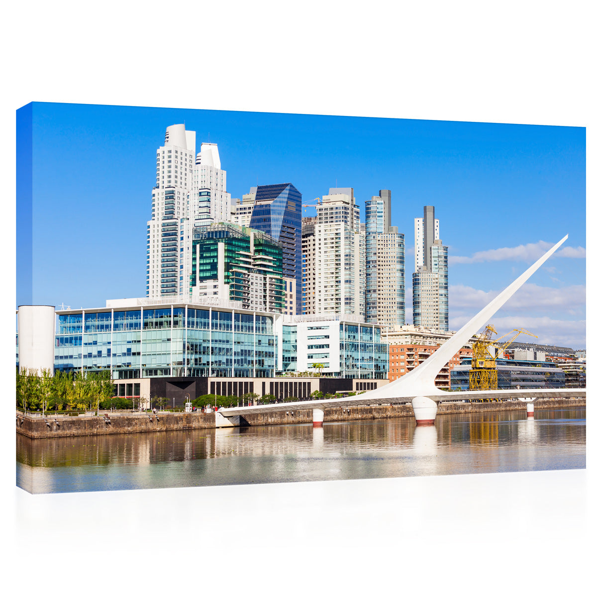 Canvas Print - Puerto Madero District of Buenos Aires #E0259