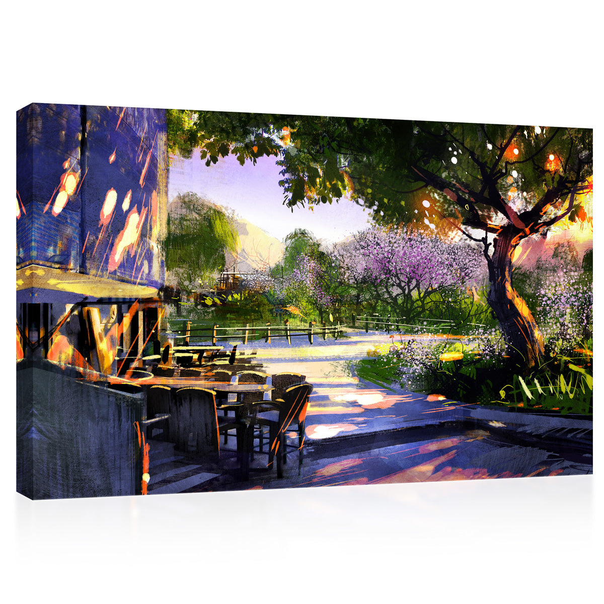 Canvas Print -  Park At Spring #E0871