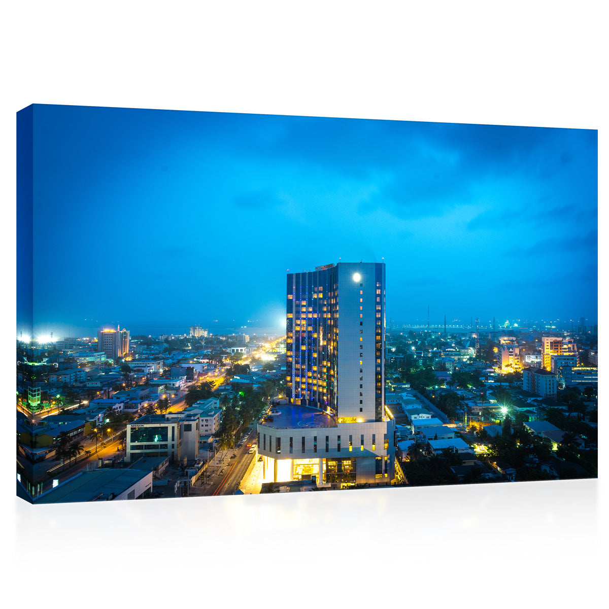 Canvas Print - Victoria Island ، Lagos ، Nigeria #E0365