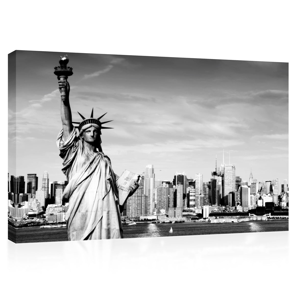 Canvas Print -  Statue Of Liberty, New York #E0402