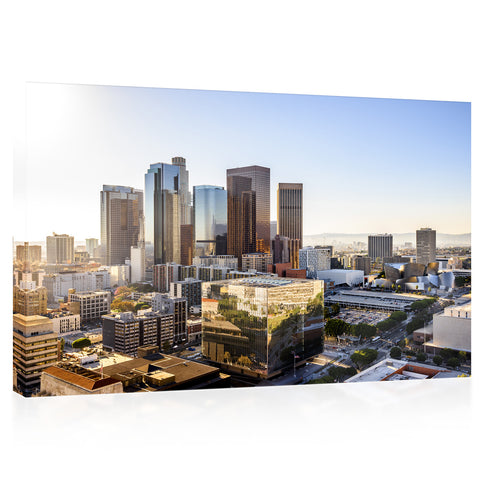 Canvas Print - Los Angeles Skyline ، California #E0348