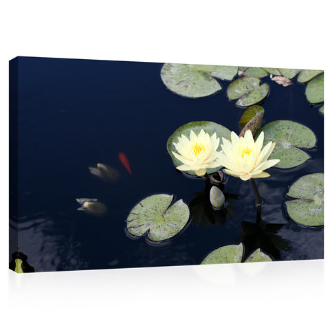 Canvas Print -  Water Lilies #E0827