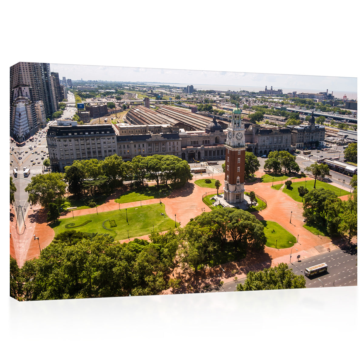 Canvas Print - Urban Panorama View of Buenos Aires #E0262