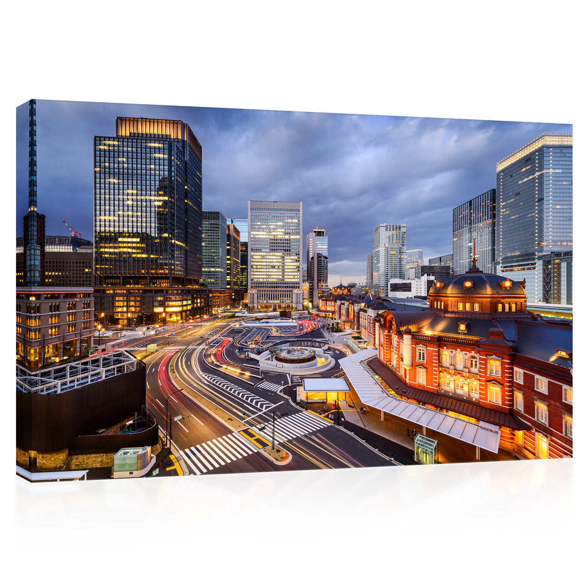 Canvas Print - Tokyo Cityscape ، Marunouchi District Japan #E0488