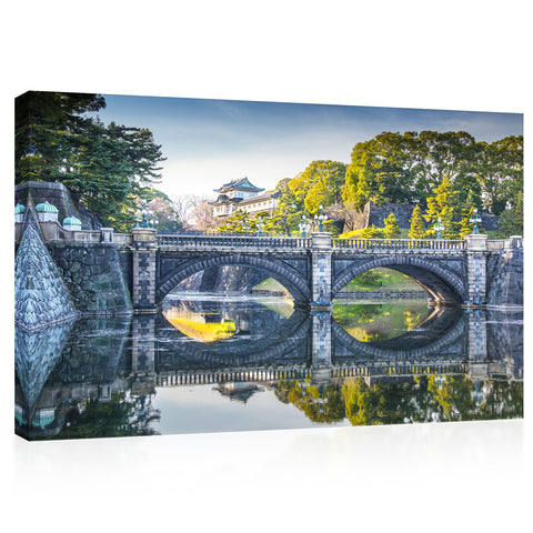 Impression sur toile - Palais Impérial, Tokyo, Japon #E0480