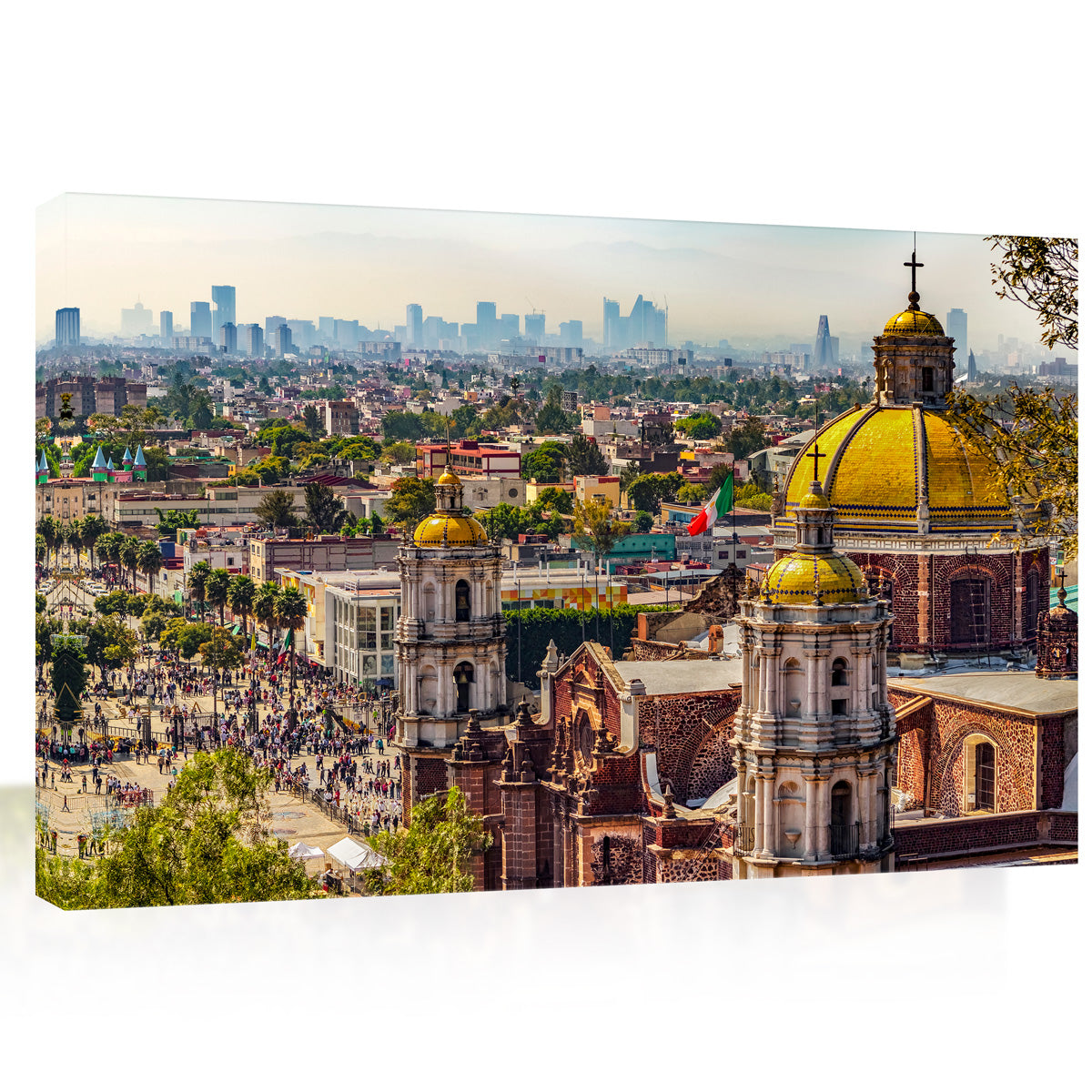 Impression sur toile - Basilique Notre-Dame de Guadalupe, Mexique #E0373