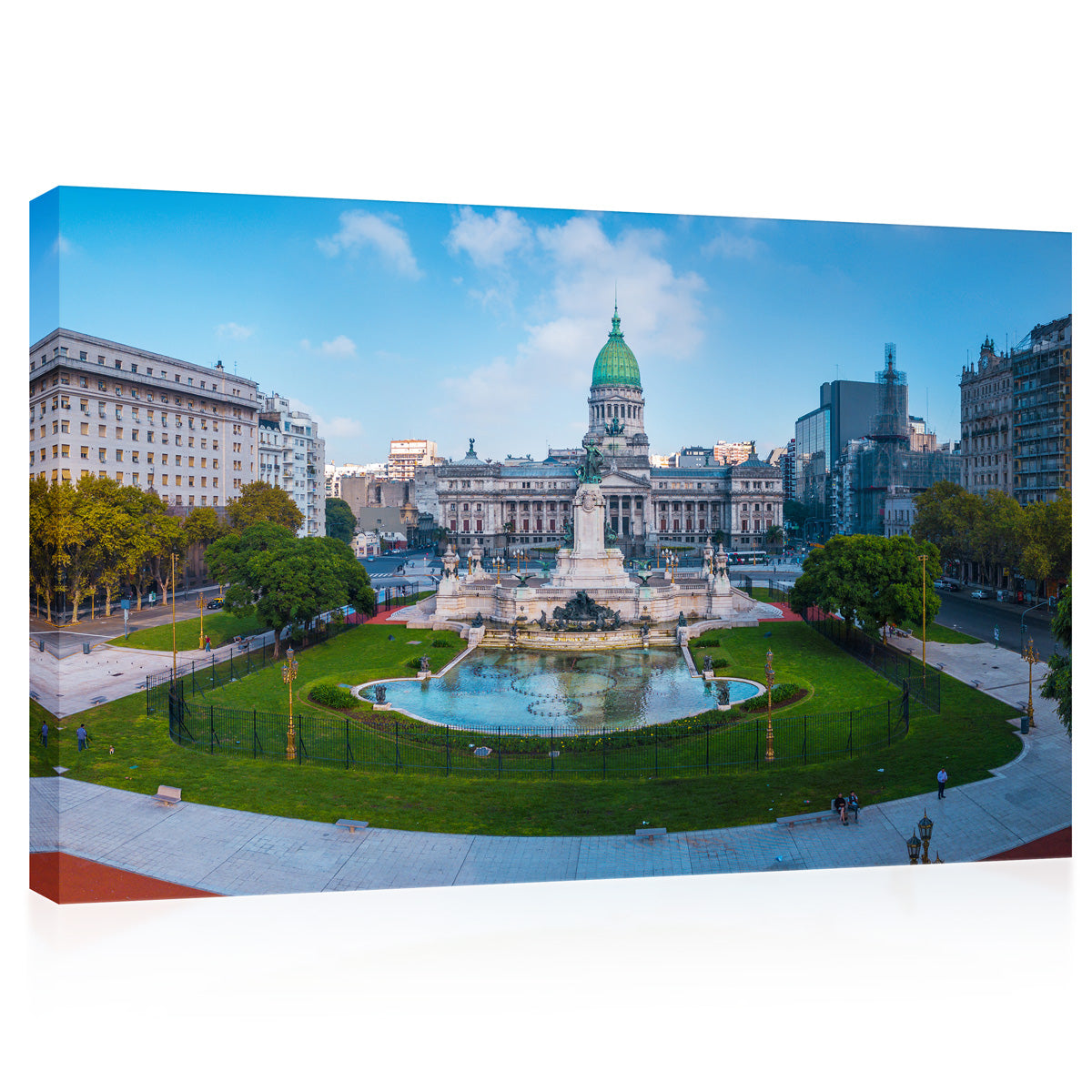 Canvas Print -  Aerial panorama of Buenos Aires #E0264