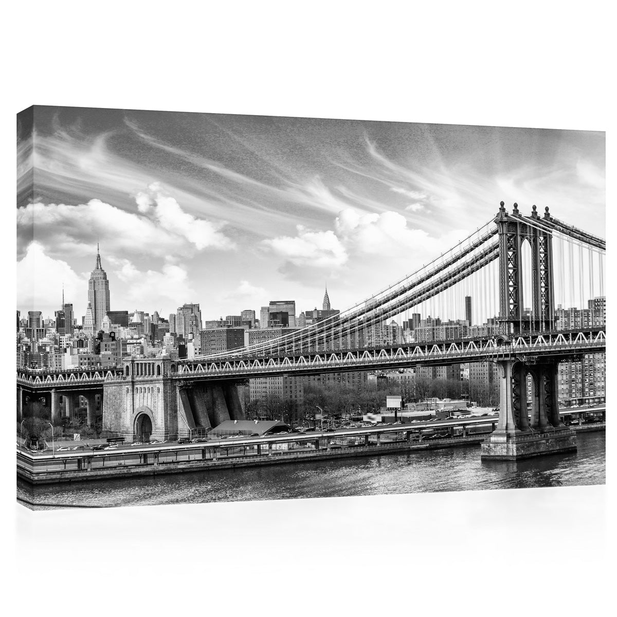 Impression sur toile - Gratte-ciel de Manhattan, New York #E0403