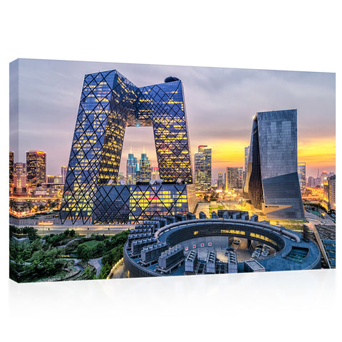 Canvas Print -  Beijing Cityscapes, China #E0430