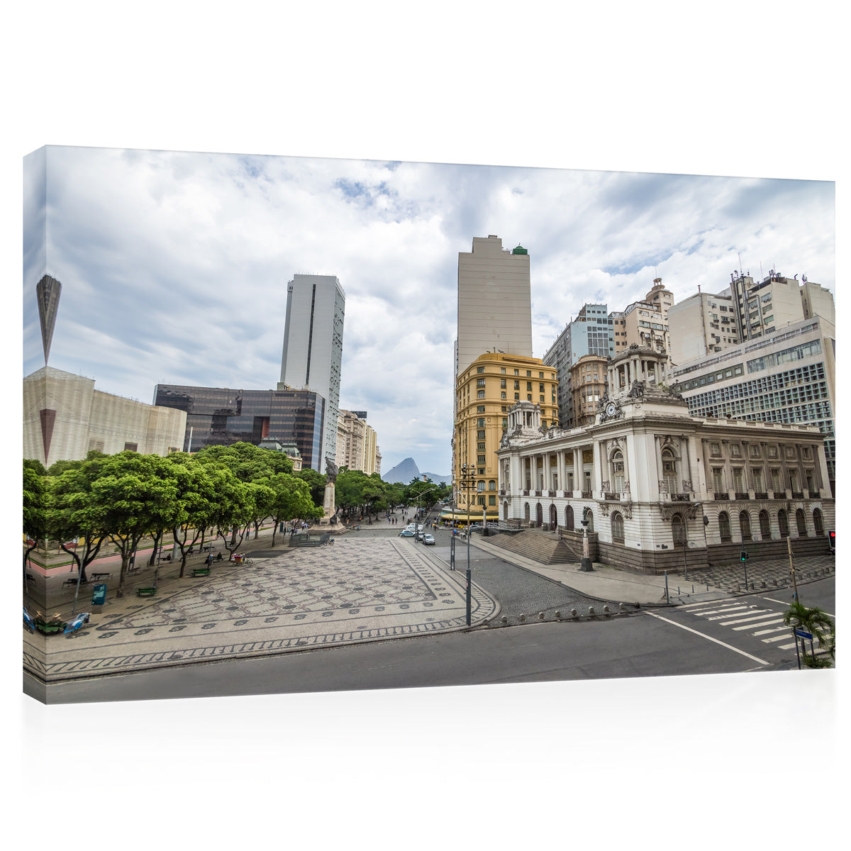 Impression sur toile - Mairie de Rio de Janeiro #E0250