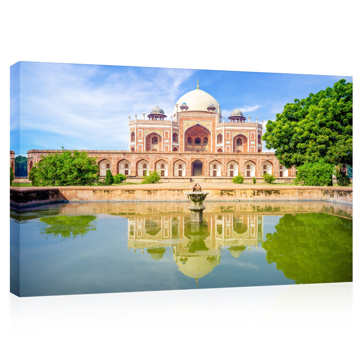 Canvas Print -  Facade View Of Humayun's Tomb, Delhi, India #E0456