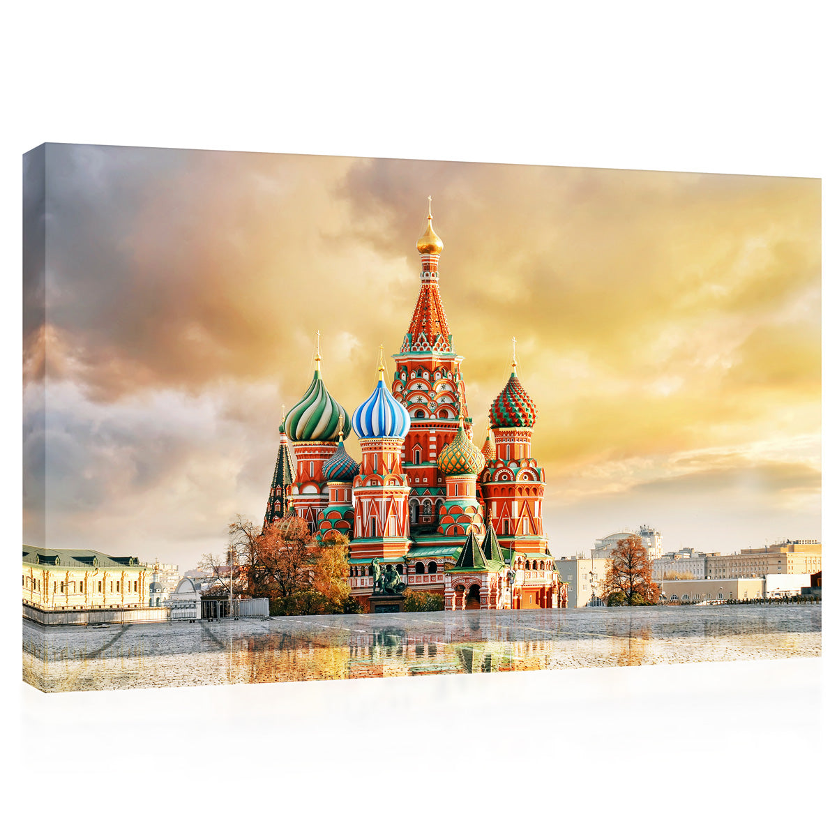 Impression sur toile - Place Rouge Moscou, Russie #E0318