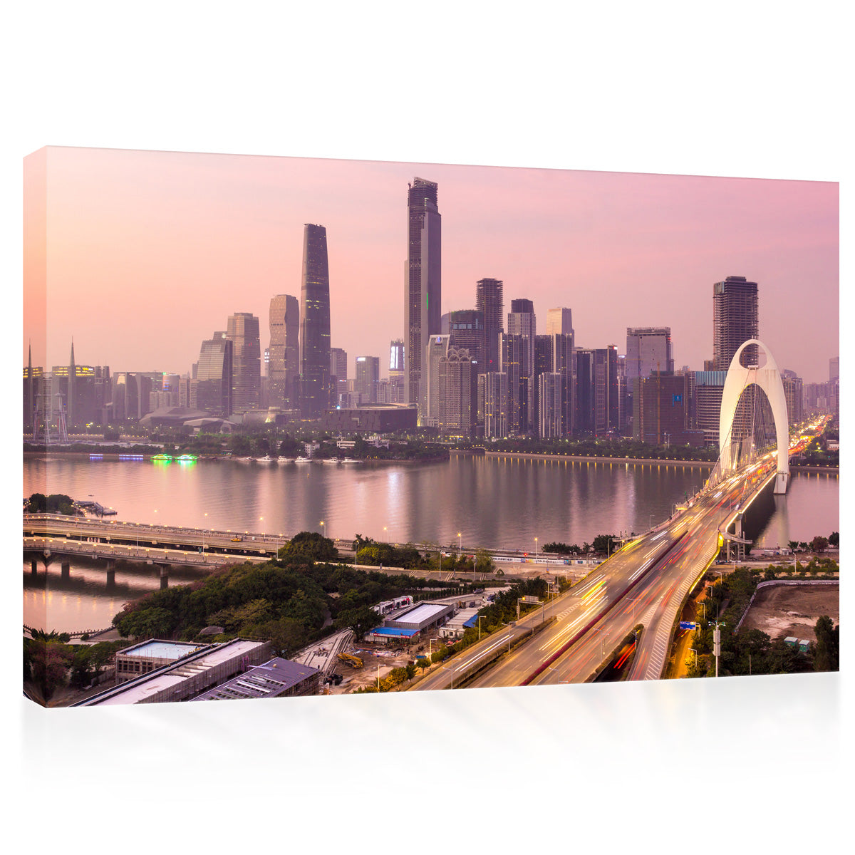 Canvas Print -  Guangzhou Cityscape, China #E0438