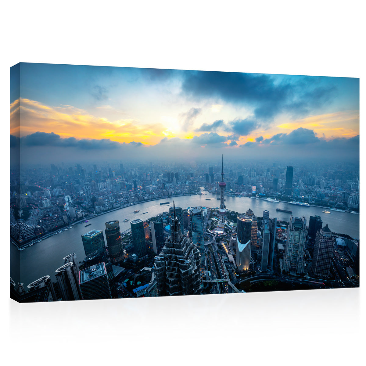 Canvas Print - Shanghai Skyline ، China #E0465