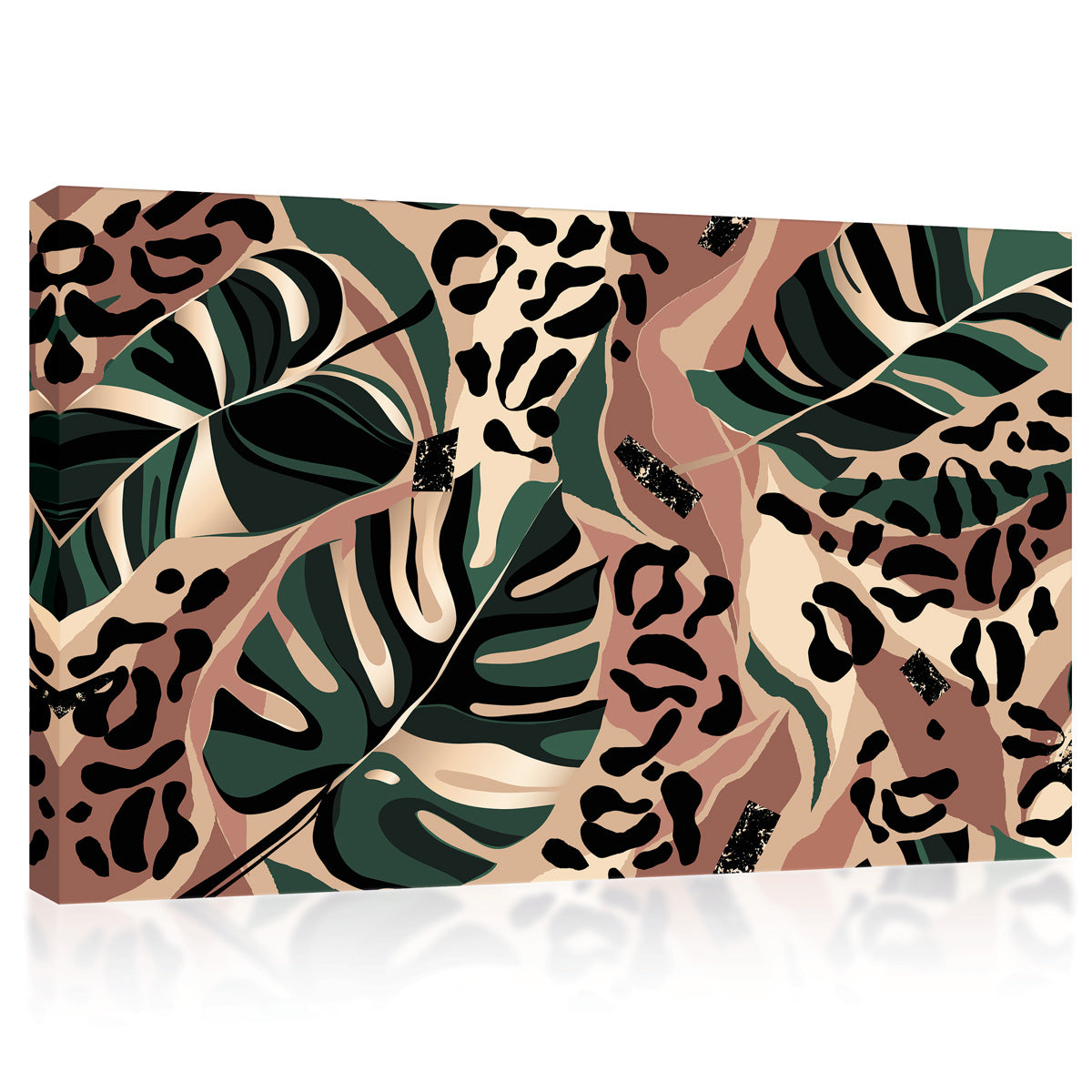 Canvas Print -  Abstract Leafs Of Monstera #E0868