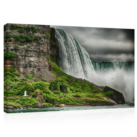 Impression sur toile - Cascade du Niagara, Canada #E0572