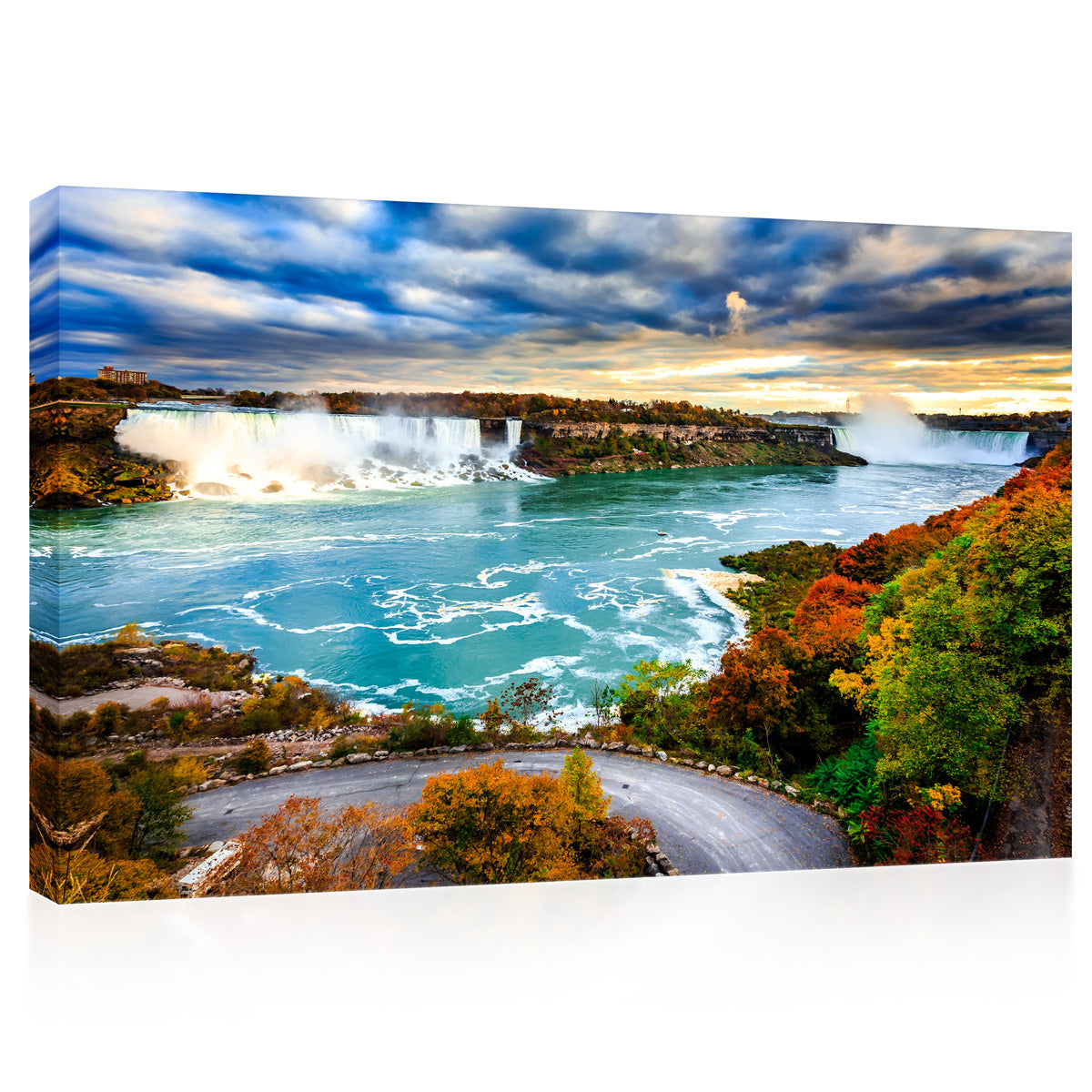 Canvas Print -  Niagara Waterfall In Autumn, Canada #E0581