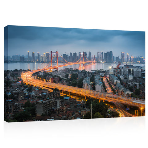 Canvas Print -  Yangtze Skyline, China #E0349