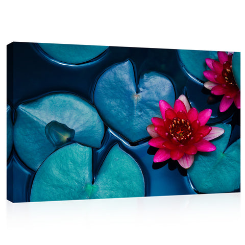 Canvas Print -  Crimson Lotus #E0726