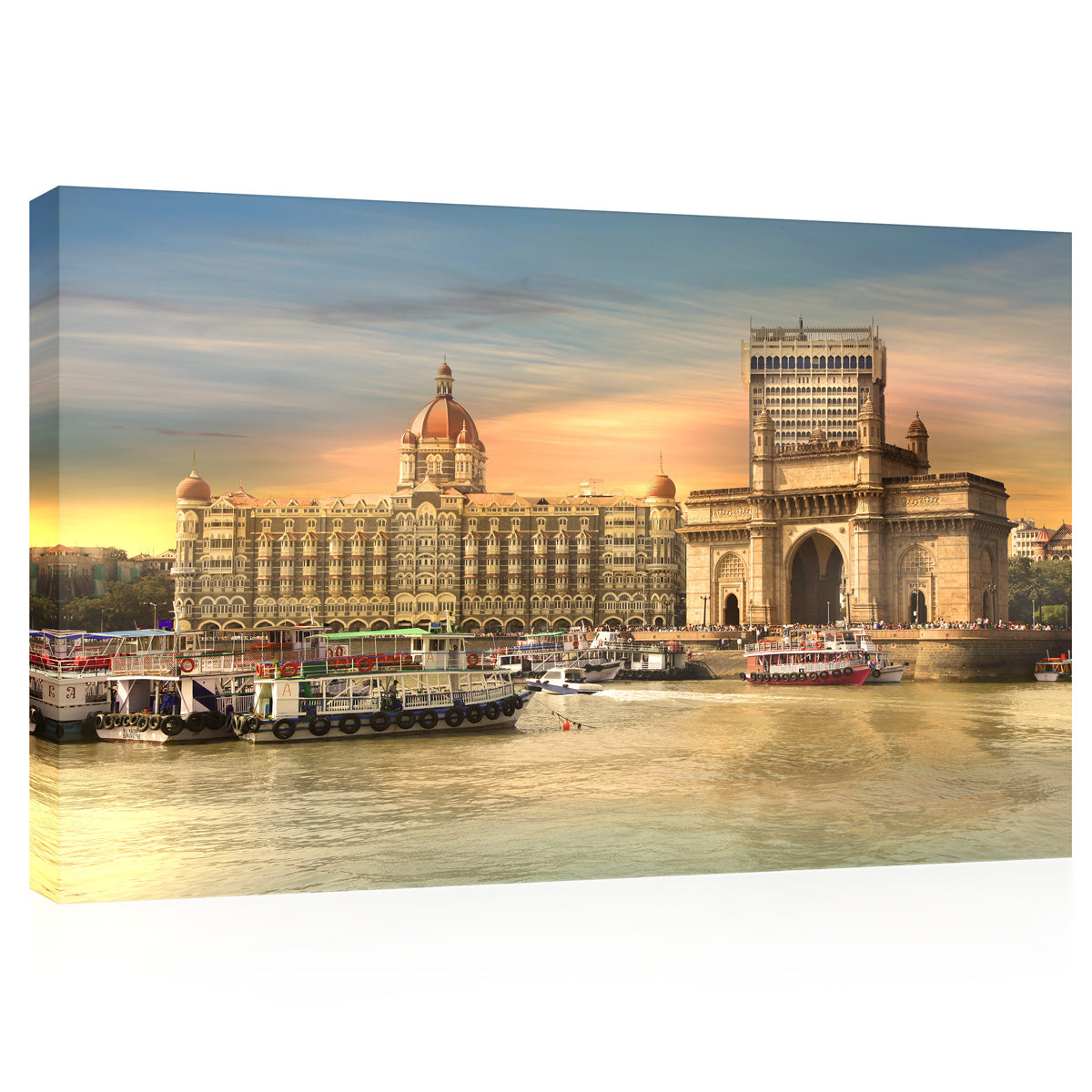 Impression sur toile - Porte de l'Inde, Mumbai #E0412