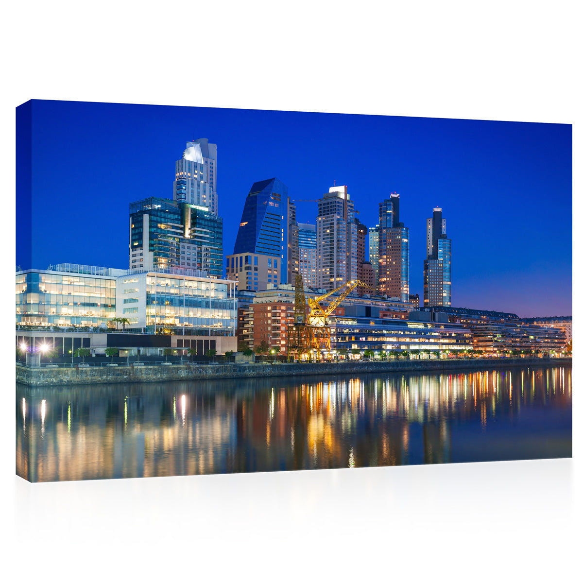 Canvas Print - Puerto Madero Waterfront i Buenos Aires #E0258