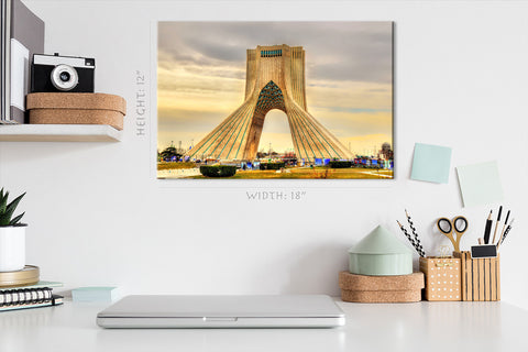 Canvas Print -  Azadi Tower In Tehran #E0280