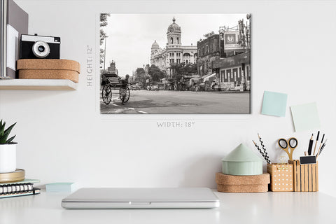 Canvas Print -  Kolkata Street View, West Bengal, India #E0285