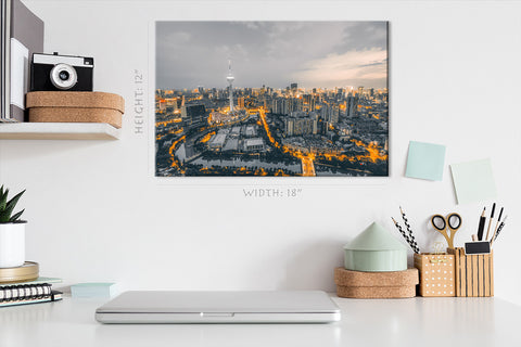 Canvas Print -  Chengdu Jinxiu Tianfu Tower #E0327