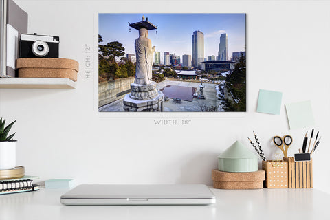 Canvas Print -  Bongeunsa Temple, Seoul, South Korea #E0447