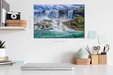 Impression sur toile - Cascade du Niagara, Canada #E0576