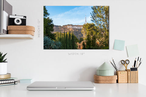 Canvas Print -  Hollywood Sign In Los Angeles, California #E0347