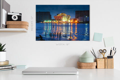 Canvas Print -  Nigeria Skyline at Dawn, Lagos #E0368