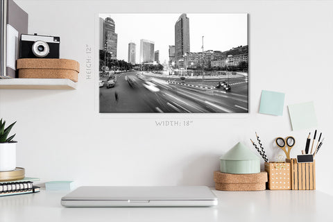 Canvas Print -  Jakarta Cityscape, Indonesia #E0458