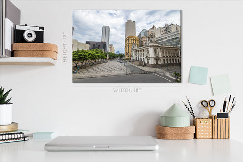 Canvas Print - Rio de Janeiro Ráðhús #E0250