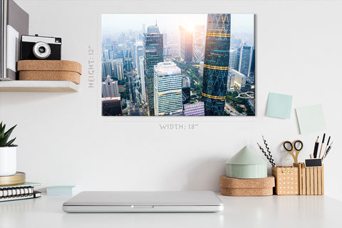 Canvas Print -  Guangzhou Cityscape, China #E0433