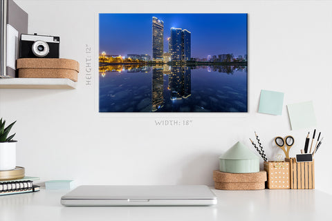 Canvas Print -  Skyscrapers Chengdu Yintai #E0332