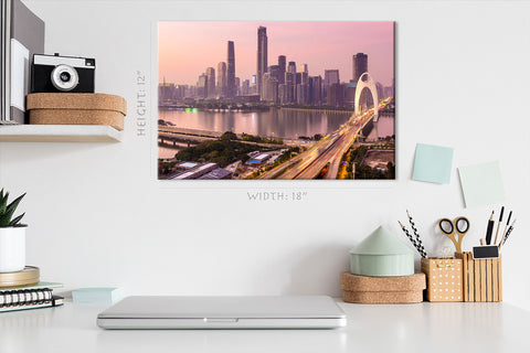 Canvas Print -  Guangzhou Cityscape, China #E0438