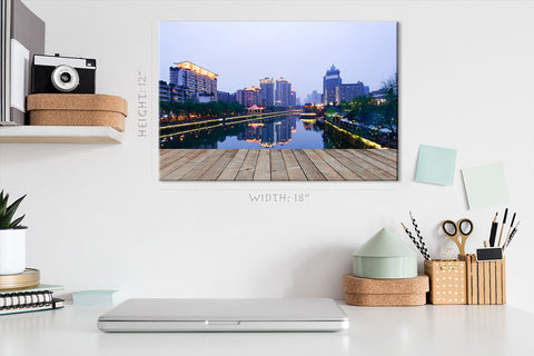 Canvas Print -  JiuYanQiao At Chengdu, China #E0329