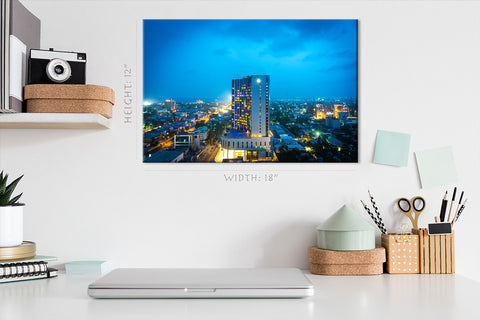 Canvas Print - Victoria Island ، Lagos ، Nigeria #E0365