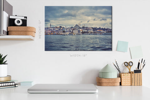 Canvas Print -  Istanbul Historical Part Cityscape #E0290