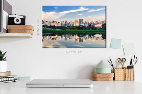 Canvas Print -  Parque Ibirapuera, Sao Paulo, Brazil #E0371