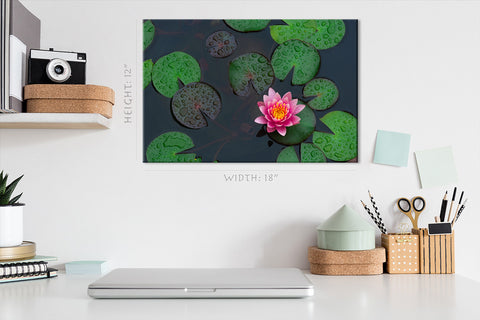 Impression sur toile - Fleur de Lotus #E0840