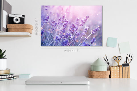 Canvas Print -  Magical Purple Lavender Flowers #E0794