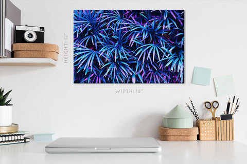 Canvas Print -  Exotic Palm Foliage #E0644