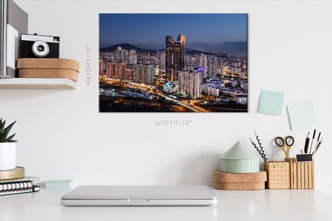 Canvas Print -  Istanbul Financial Center Cityscape #E0293