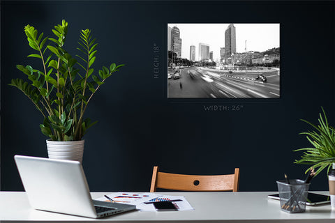 Canvas Print -  Jakarta Cityscape, Indonesia #E0458