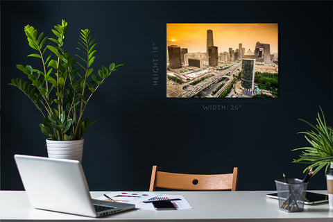 Canvas Print -  Beijing Skyline, China #E0427