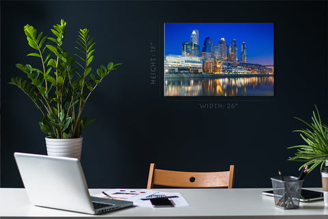 Canvas Print - Puerto Madero Waterfront i Buenos Aires #E0258