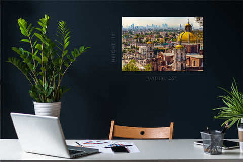 Print Canvas - Basilica of Or Lady of Guadalupe ، المكسيك #E0373