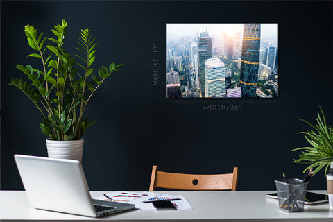 Canvas Print -  Guangzhou Cityscape, China #E0433